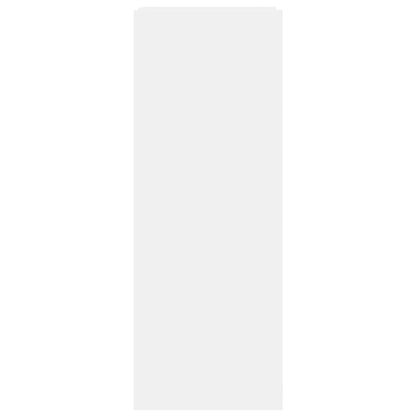 Shoe Cabinet White 52x37.5x100 cm Engineered Wood