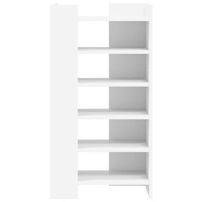 Shoe Cabinet White 52x37.5x100 cm Engineered Wood