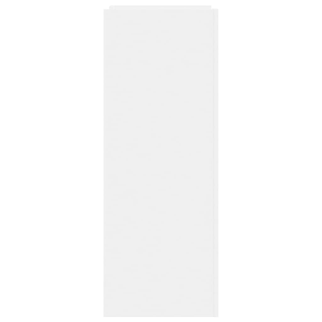 Shoe Cabinet White 52x37.5x100 cm Engineered Wood