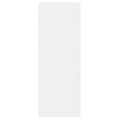 Shoe Cabinet White 52x37.5x100 cm Engineered Wood