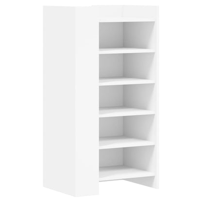 Shoe Cabinet White 52x37.5x100 cm Engineered Wood