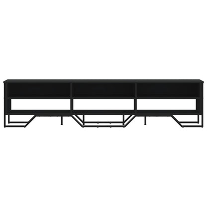 TV Cabinet Black 180x34x41 cm Engineered Wood