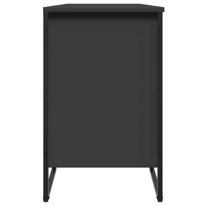 Shoe Cabinet Black 90x38x61.5 cm Engineered Wood