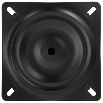 Boat Seat Pedestal Black 33 cm Steel
