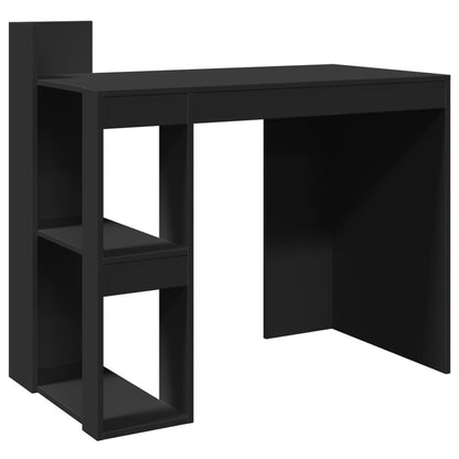 Office Desk Black 103.5x56.5x94 cm Engineered Wood