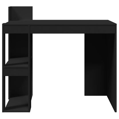 Office Desk Black 103.5x56.5x94 cm Engineered Wood