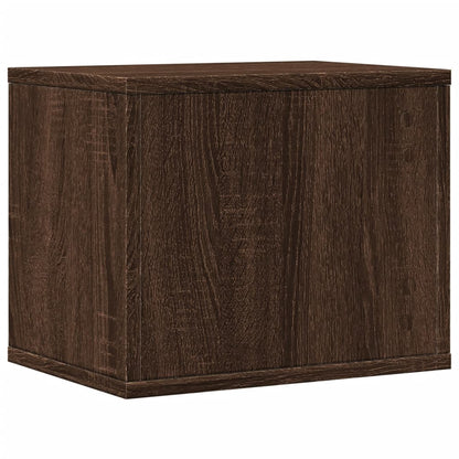 Desk Organiser Brown Oak 36x26x29.5 cm Engineered wood