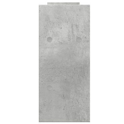 Desk Organiser Concrete Grey 38.5x17x39 cm Engineered wood