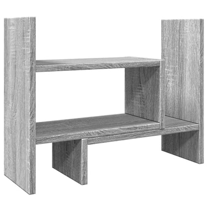Desk Organiser Grey Sonoma 38.5x17x39 cm Engineered wood