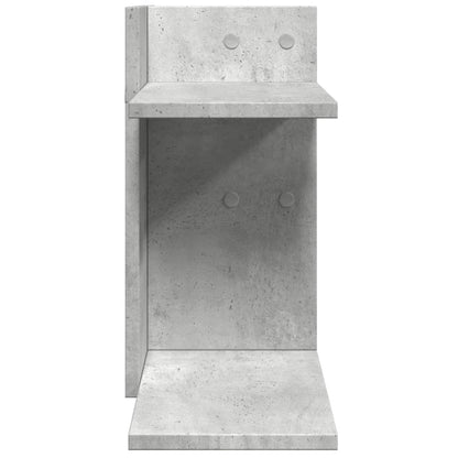 Desk Organiser Concrete Grey 42x21.5x42 cm Engineered wood