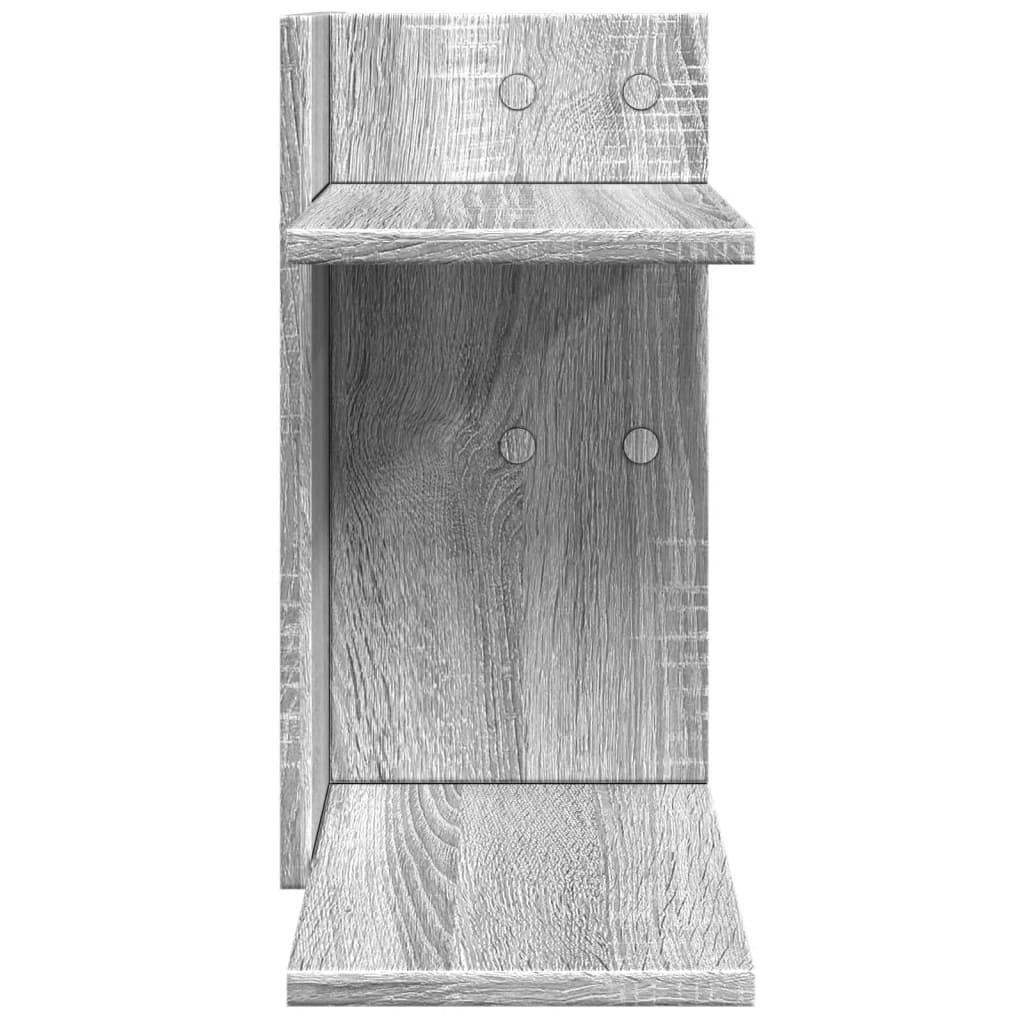 Desk Organiser Grey Sonoma 42x21.5x42 cm Engineered wood