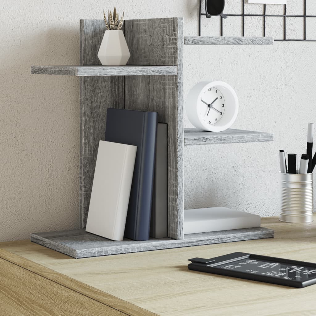 Desk Organiser Grey Sonoma 42x21.5x42 cm Engineered wood