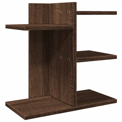 Desk Organiser Brown Oak 42x21.5x42 cm Engineered wood
