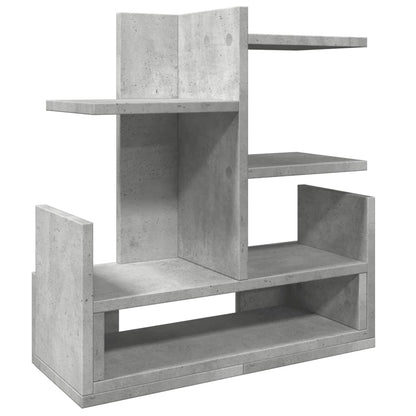 Desk Organiser Concrete Grey 49x20x52.5 cm Engineered wood