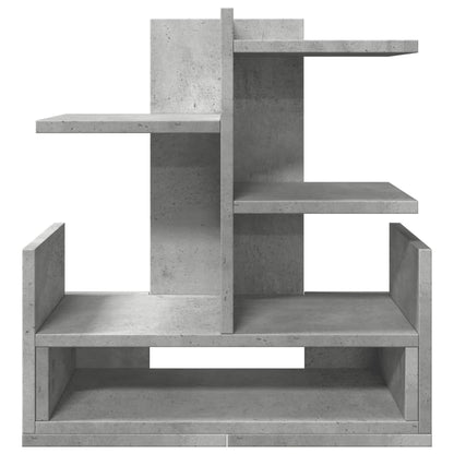 Desk Organiser Concrete Grey 49x20x52.5 cm Engineered wood