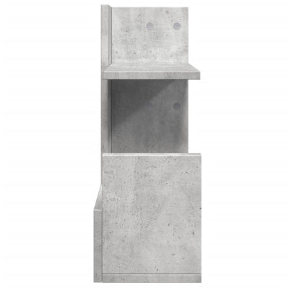 Desk Organiser Concrete Grey 49x20x52.5 cm Engineered wood
