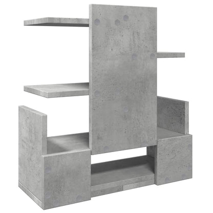 Desk Organiser Concrete Grey 49x20x52.5 cm Engineered wood