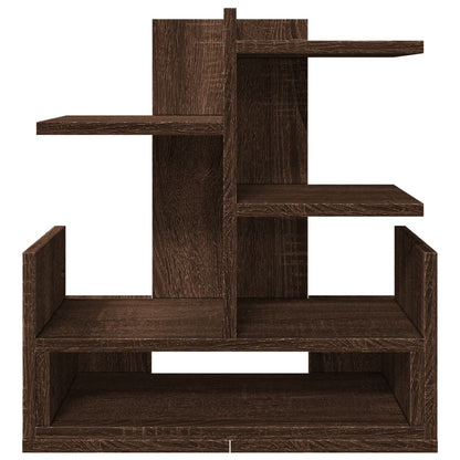 Desk Organiser Brown Oak 49x20x52.5 cm Engineered wood