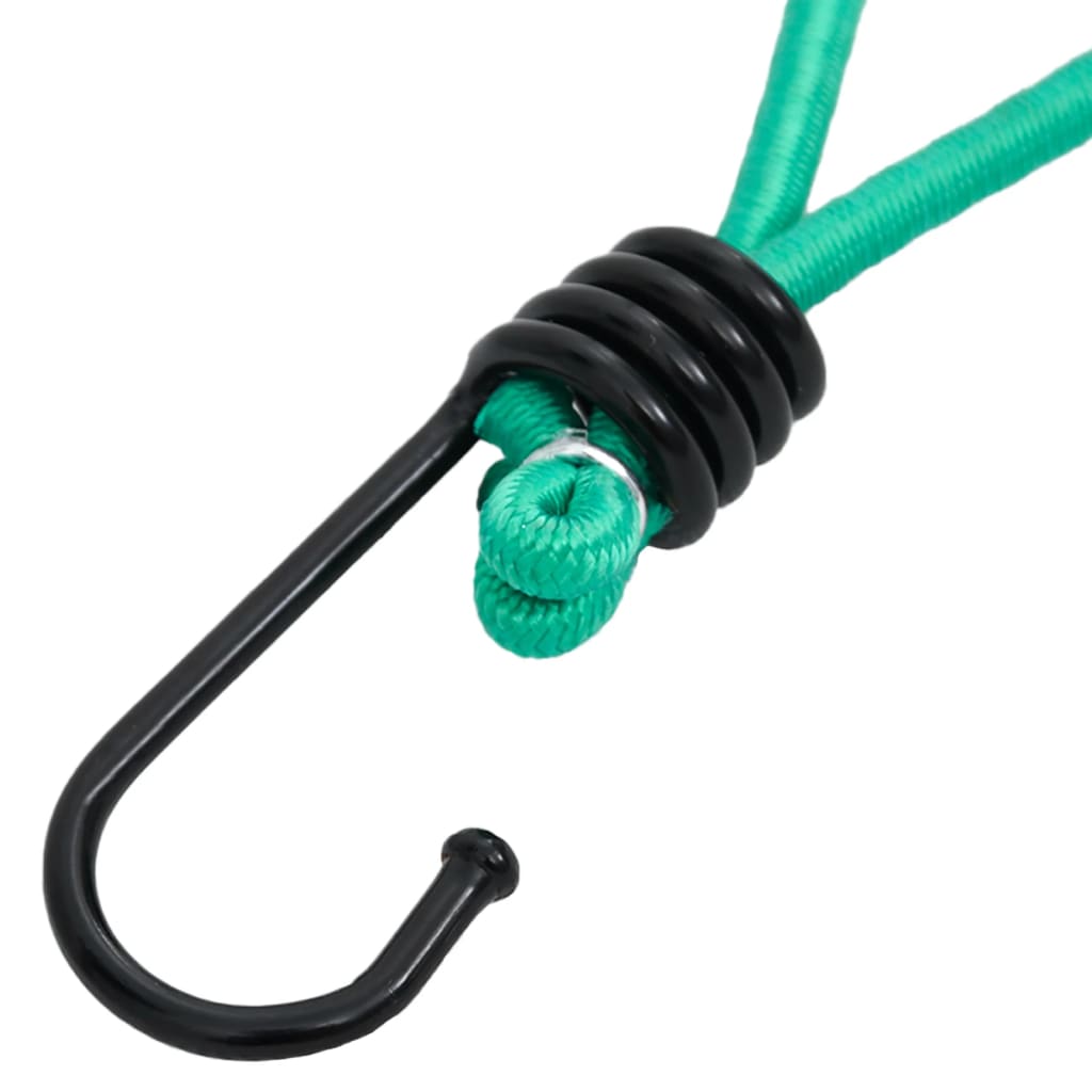 Bungee Cords with Hooks 20 pcs 15 cm