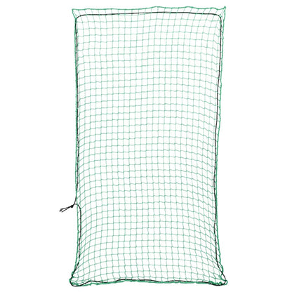 Trailer Net with Elastic Rope Green 4x2 m PP