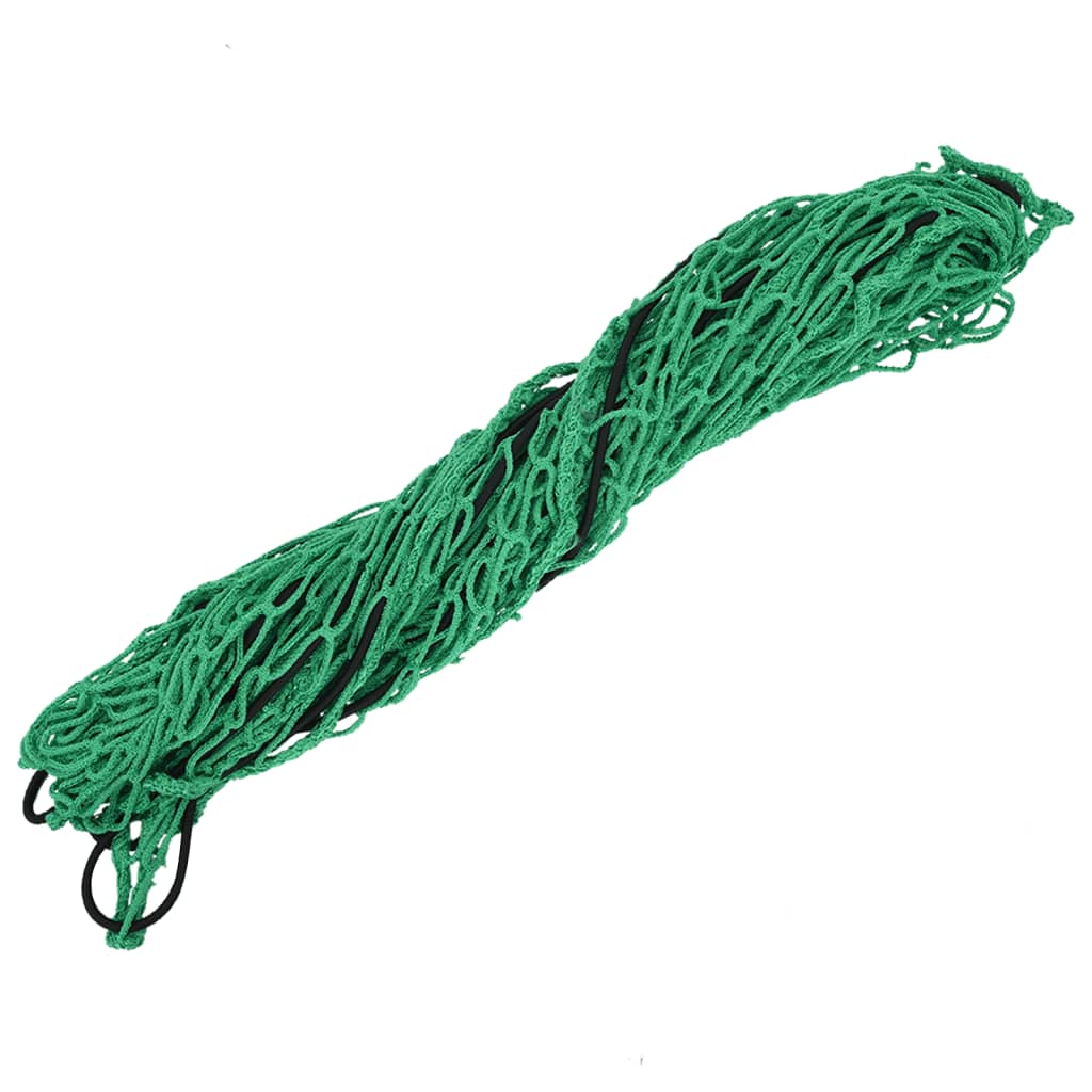 Trailer Net with Elastic Rope Green 4x2 m PP