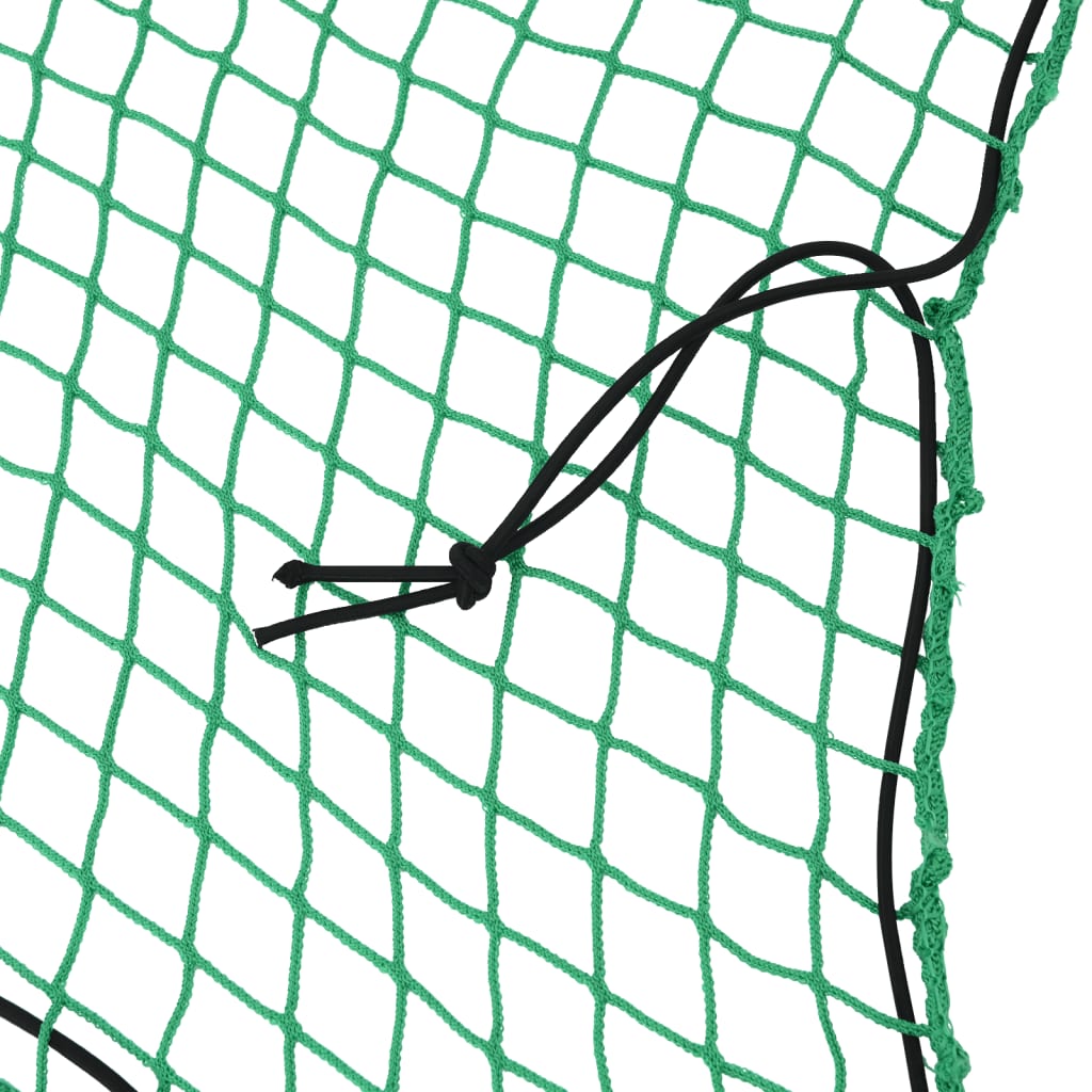 Trailer Net with Elastic Rope Green 4x2 m PP