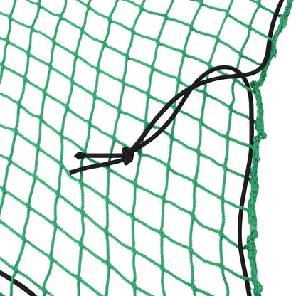 Trailer Net with Elastic Rope Green 4x2 m PP