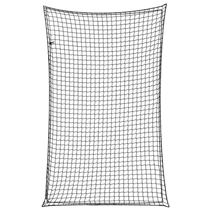 Trailer Net with Elastic Rope Black 4x2.5 m PP