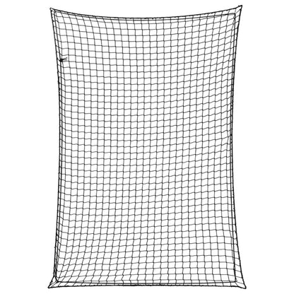 Trailer Net with Elastic Rope Black 5x3.5 m PP