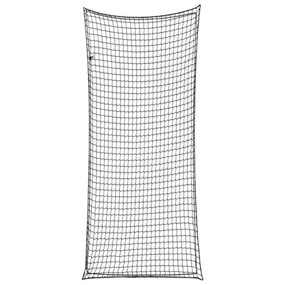 Trailer Net with Elastic Rope Black 8x3.5 m PP