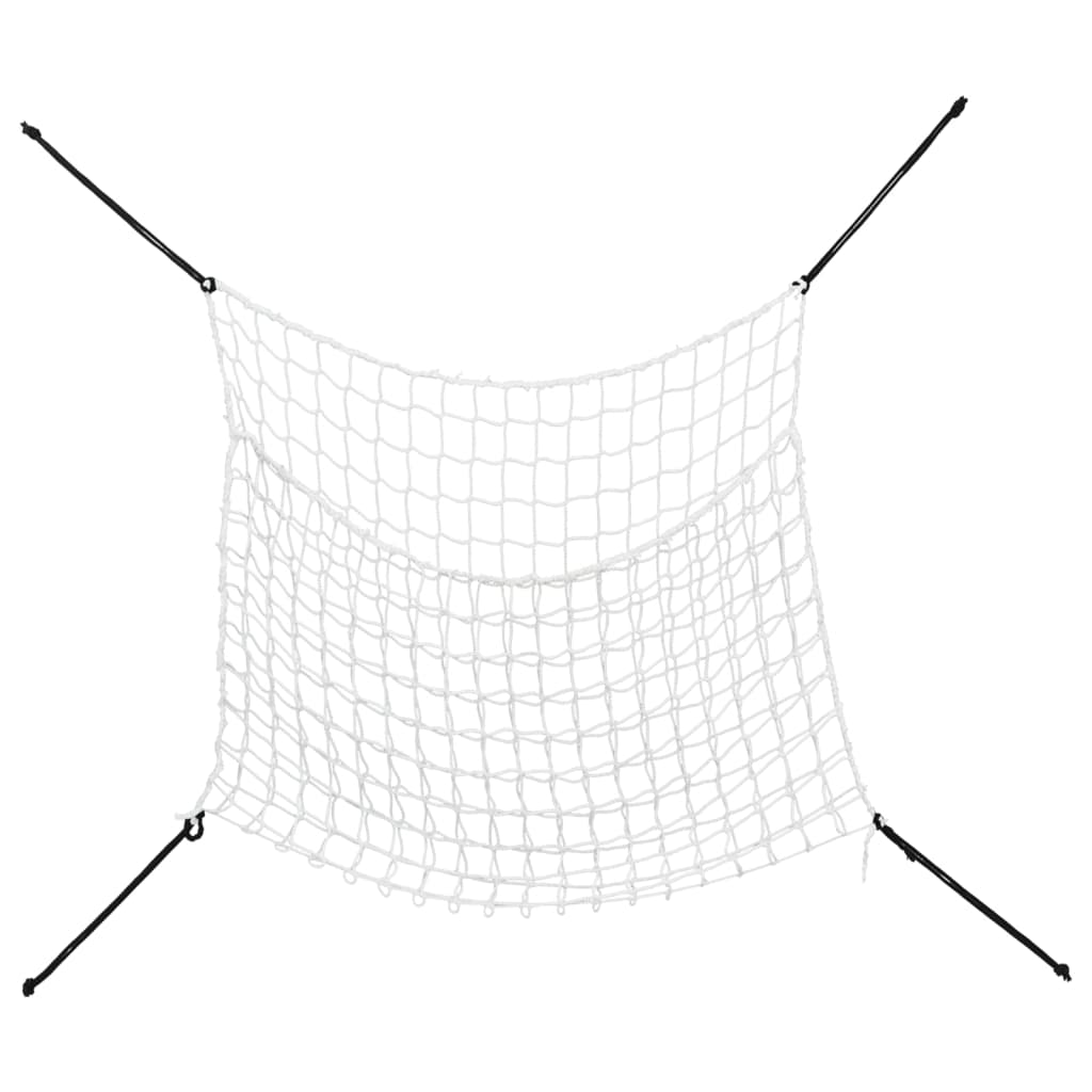 Hay Nets 2 pcs Rectangular White 100x90 cm PP