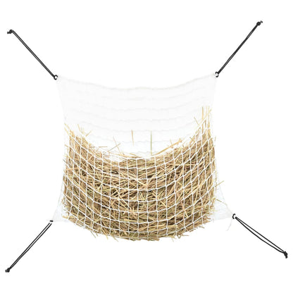 Hay Nets 2 pcs Rectangular White 100x90 cm PP