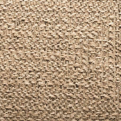 Rug ZIZUR Beige 80x150 cm Jute Look Indoor and Outdoor