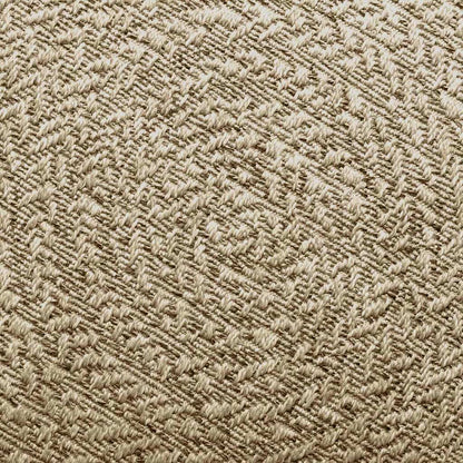 Rug ZIZUR Beige Ø 120 cm Jute Look Indoor and Outdoor