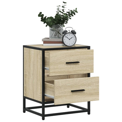 Bedside Cabinets 2 pcs Sonoma Oak 40x31x50 cm Engineered Wood