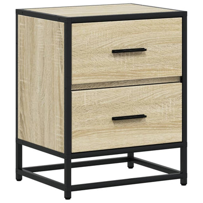 Bedside Cabinets 2 pcs Sonoma Oak 40x31x50 cm Engineered Wood
