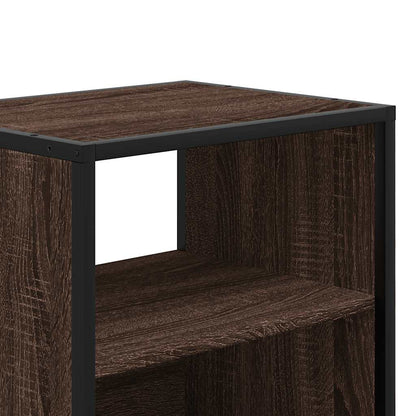 Wall-mounted Bedside Cabinet Brown Oak 40x31x39.5 cm