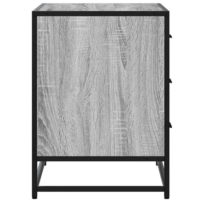 Drawer Cabinet Grey Sonoma 70x41x56 cm Engineered Wood
