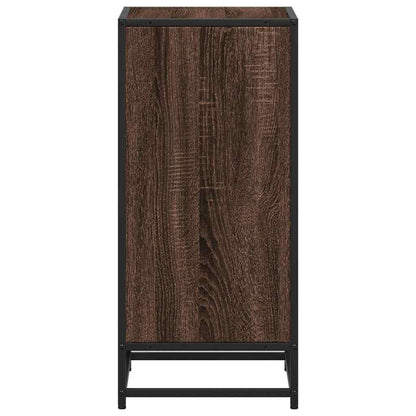Book Cabinet Brown Oak 40x35x76 cm Engineered Wood