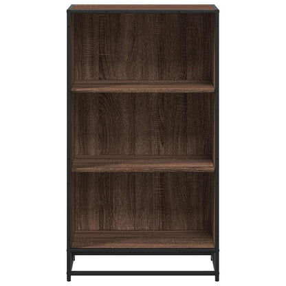 Book Cabinet Brown Oak 60x35x107.5 cm Engineered Wood