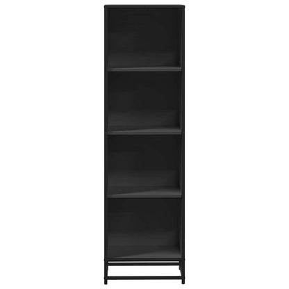 Book Cabinet Black 40x35x139 cm Engineered Wood