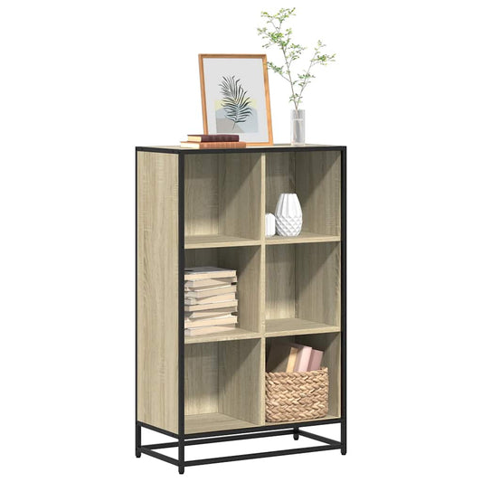 Book Cabinet Sonoma Oak 65.5x33x107.5 cm Engineered Wood