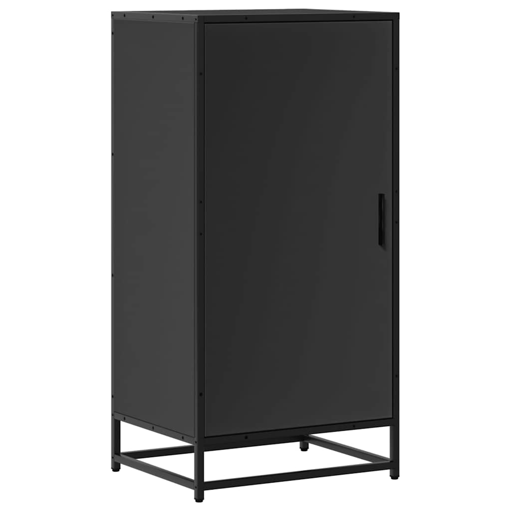 Shoe Rack Black 48x38x97.5 cm Engineered Wood