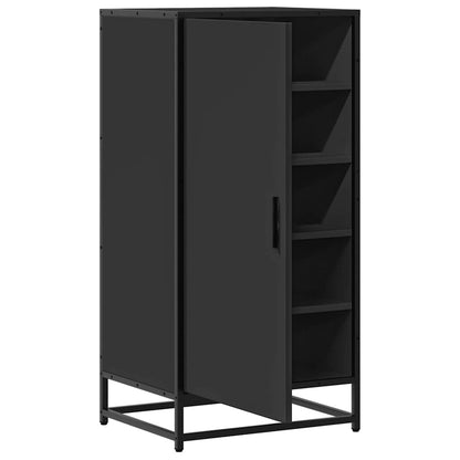 Shoe Rack Black 48x38x97.5 cm Engineered Wood