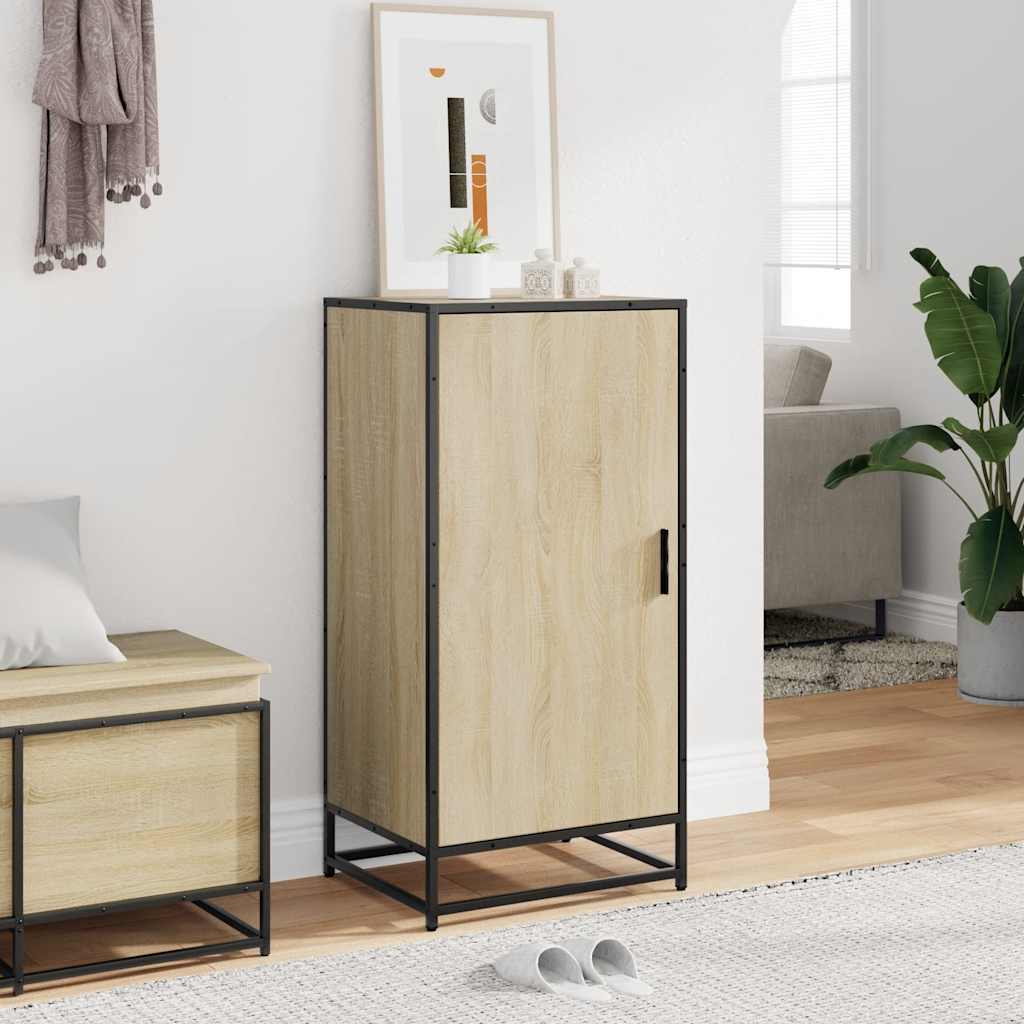 Shoe Rack Sonoma Oak 48x38x97.5 cm Engineered Wood