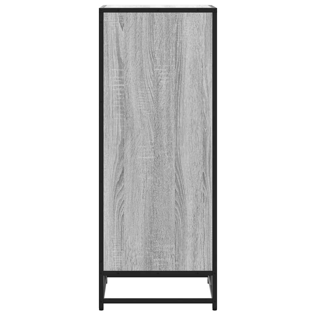 Shoe Rack Grey Sonoma 48x38x97.5 cm Engineered Wood