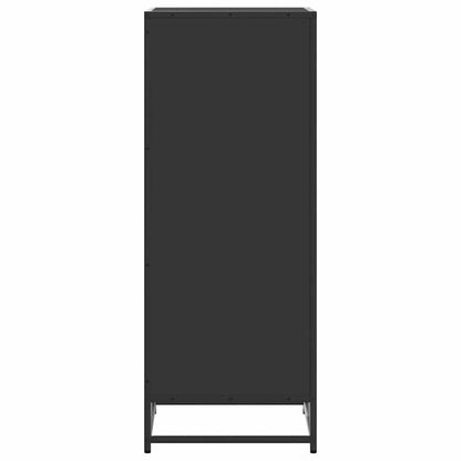 Shoe Rack Black 48x38x97.5 cm Engineered Wood
