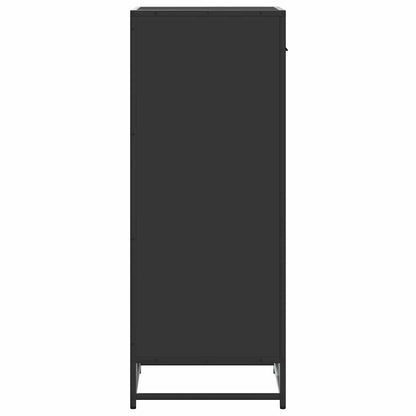 Shoe Rack Black 48x38x97.5 cm Engineered Wood