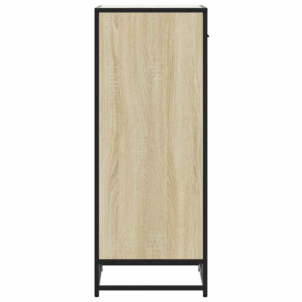 Shoe Rack Sonoma Oak 48x38x97.5 cm Engineered Wood