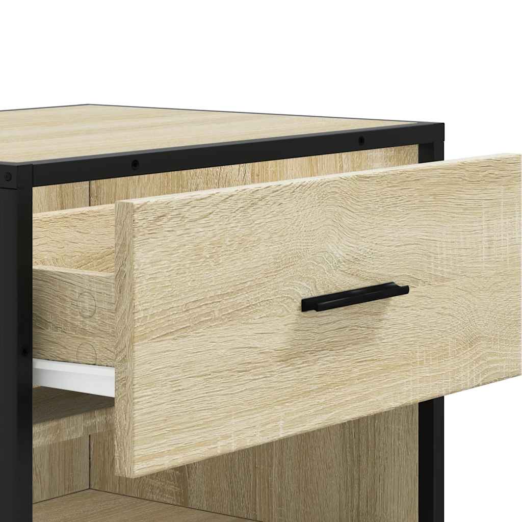 Shoe Rack Sonoma Oak 48x38x97.5 cm Engineered Wood